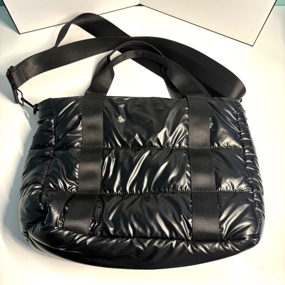Vintage Havana Women's Black Puffer Tote Bag - Picture 2 of 8